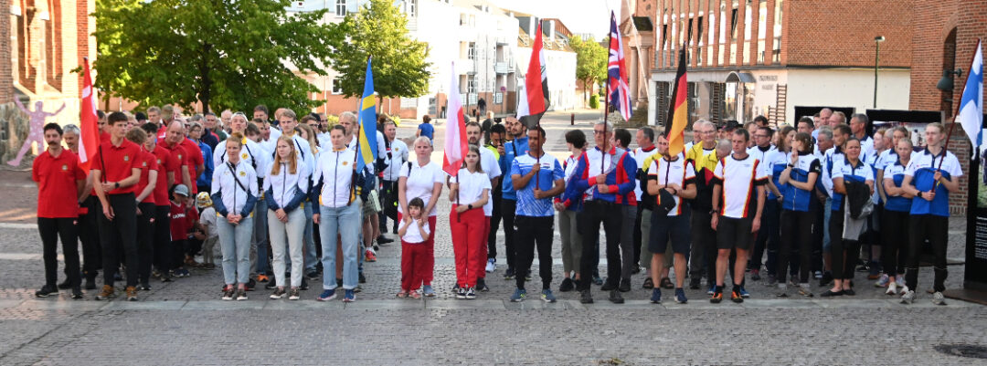 WBOC Teams on the markt square of Holstebro